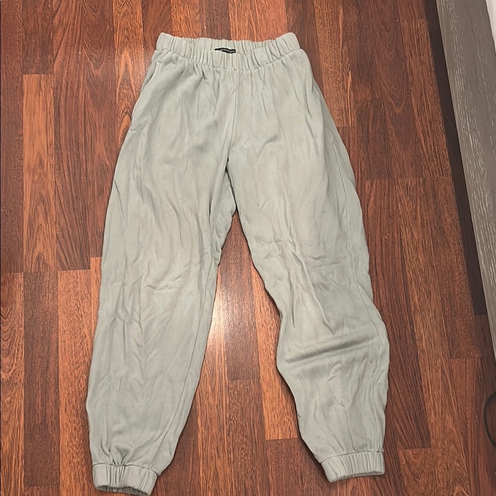 Brandy Melville Light Gray Joggers